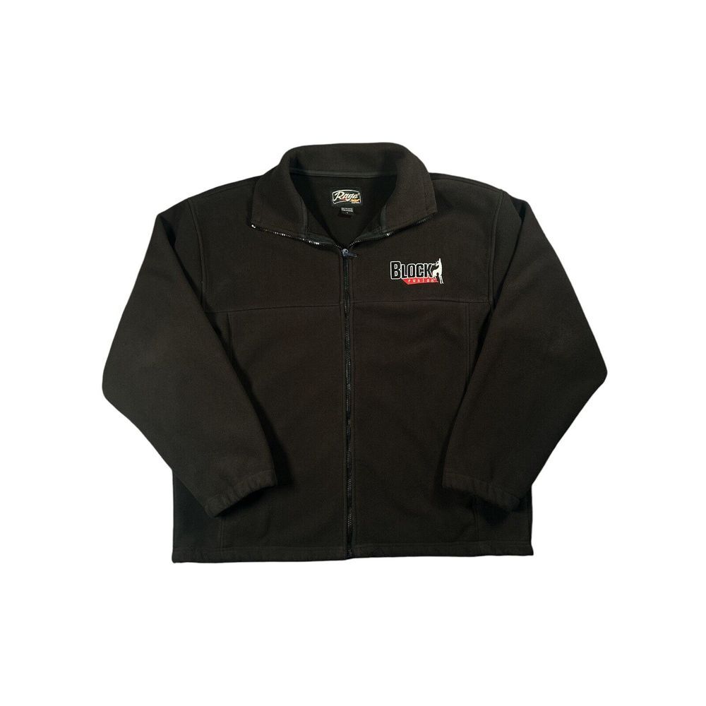 Rage Broadhead Block Fusion Jacket Fleece Hunting Bowhunter Men Sz L Heavy Poly‎ - Picture 2 of 12